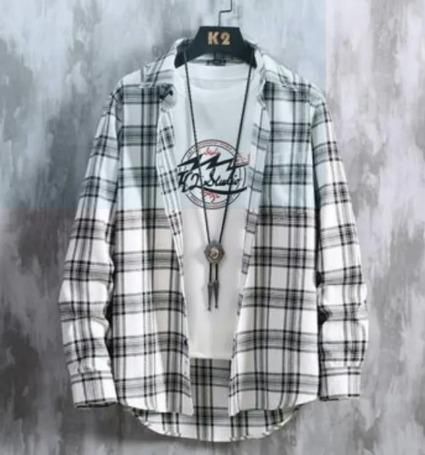 Big White Solid Check Shirt for men, shirt for men fashion, shirt for men new, shirt for men new design, shirt for men for party